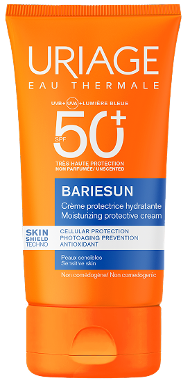 Барьесан Солнцезащитный увлажняющий крем без запаха SPF50+